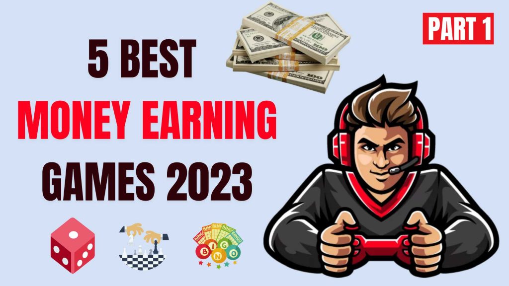 5 Best Money Earning Games 2023 Part 1 Vineesh Rohini