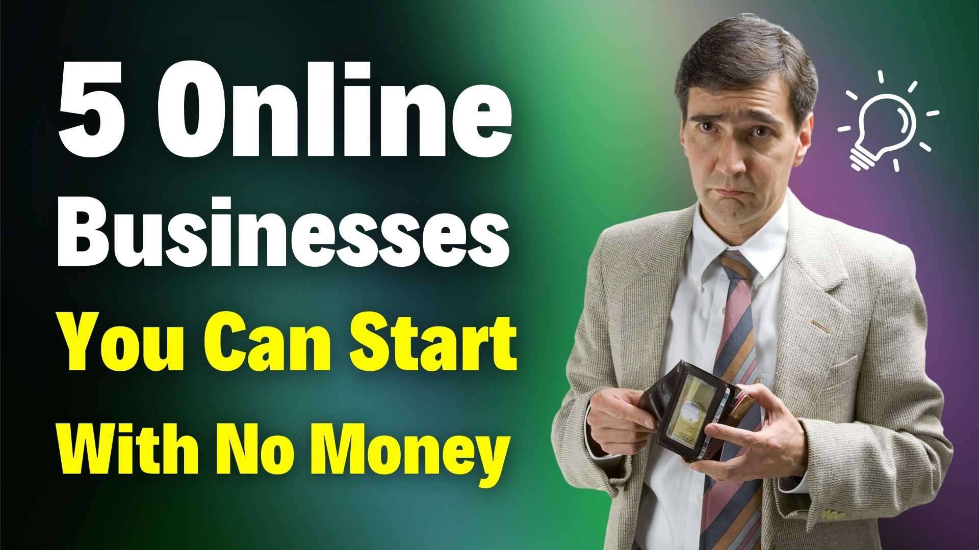 Can You Start Up A Business With No Money 5 Online Businesses You Can Start With No Money - Vineesh Rohini
