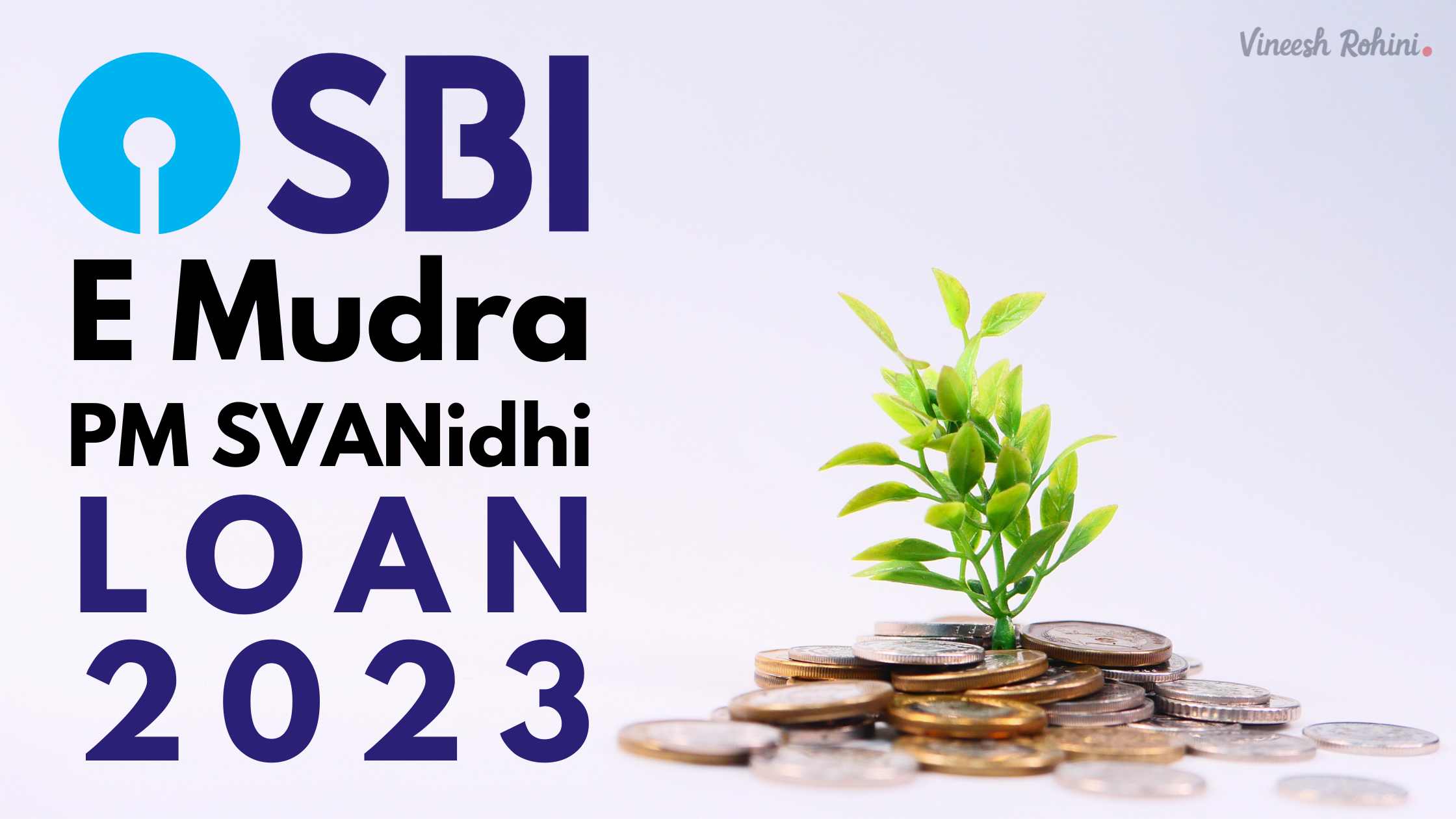 SBI E Mudra PM SVANidhi Loan