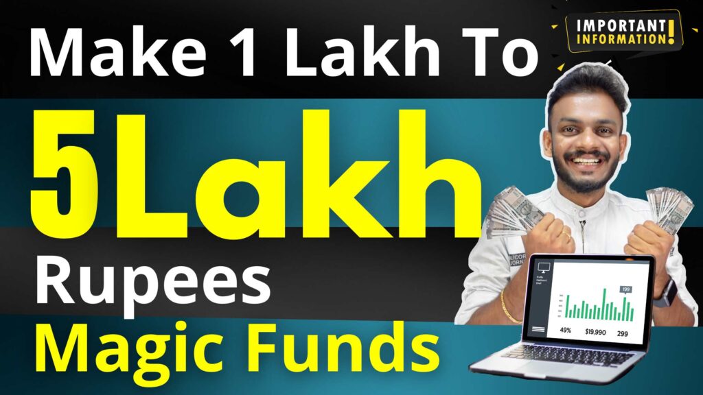 Investment Opportunity Make 1 Lakh To 5 Lakh Rupees Magic Trick investment-opportunity-make-1-lakh-to-5-lakh-rupees-magic-trick
