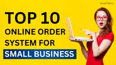 Online order system for small business