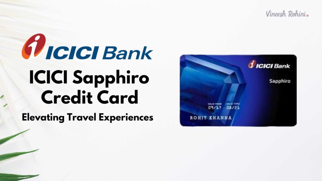 icici sapphiro travel card