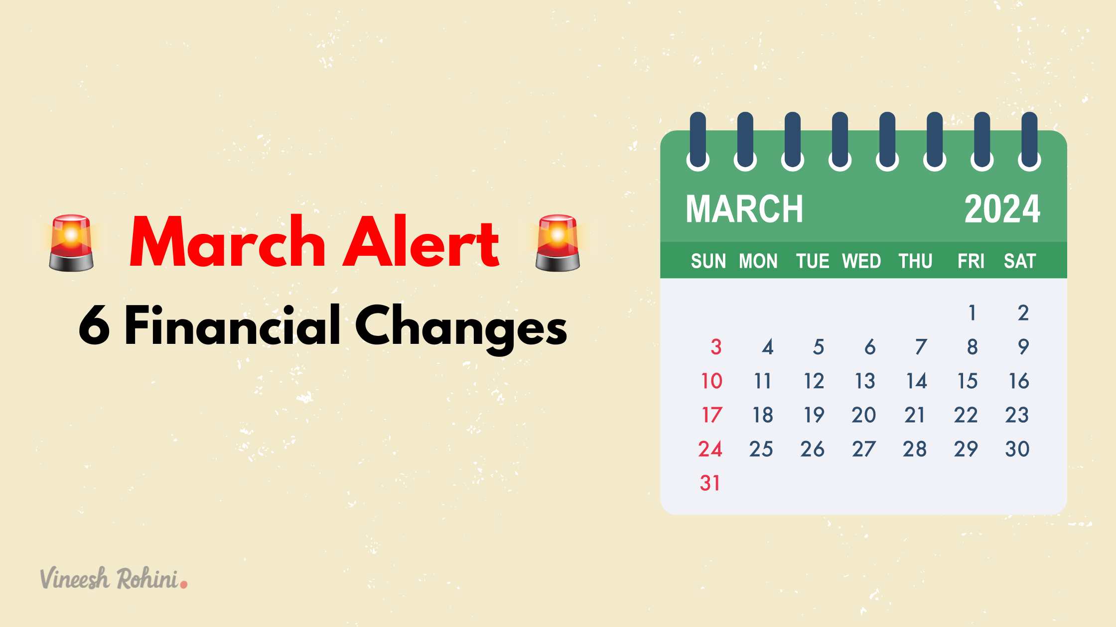 Financial Changes