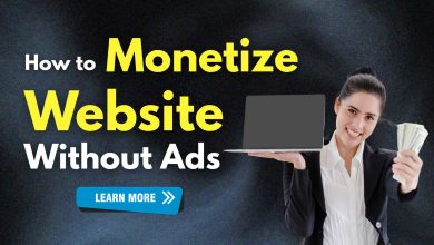 Monetize a Website Without Ads