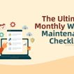 Website Maintenance