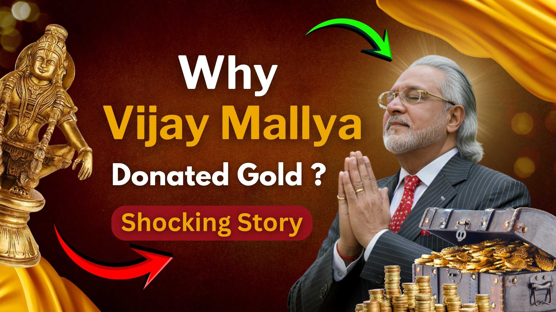 vijay malya Donated Gold